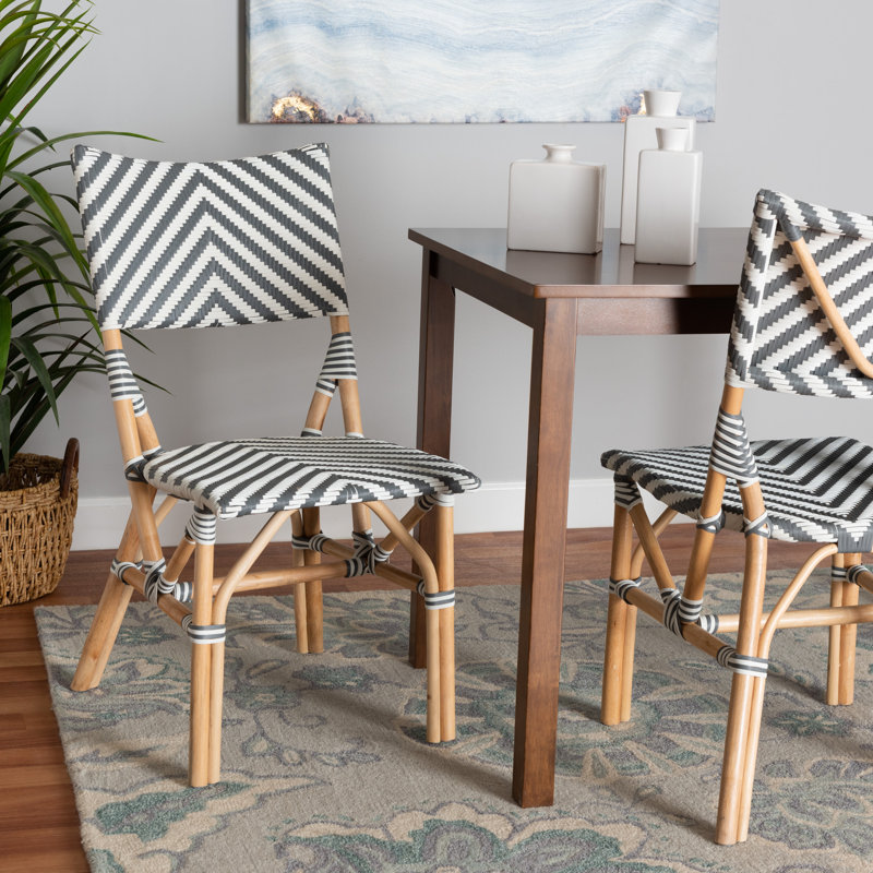 Chaise d'appoint en rotin Aksil
