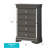 Verona  Chest , Metalic Black-1272310275