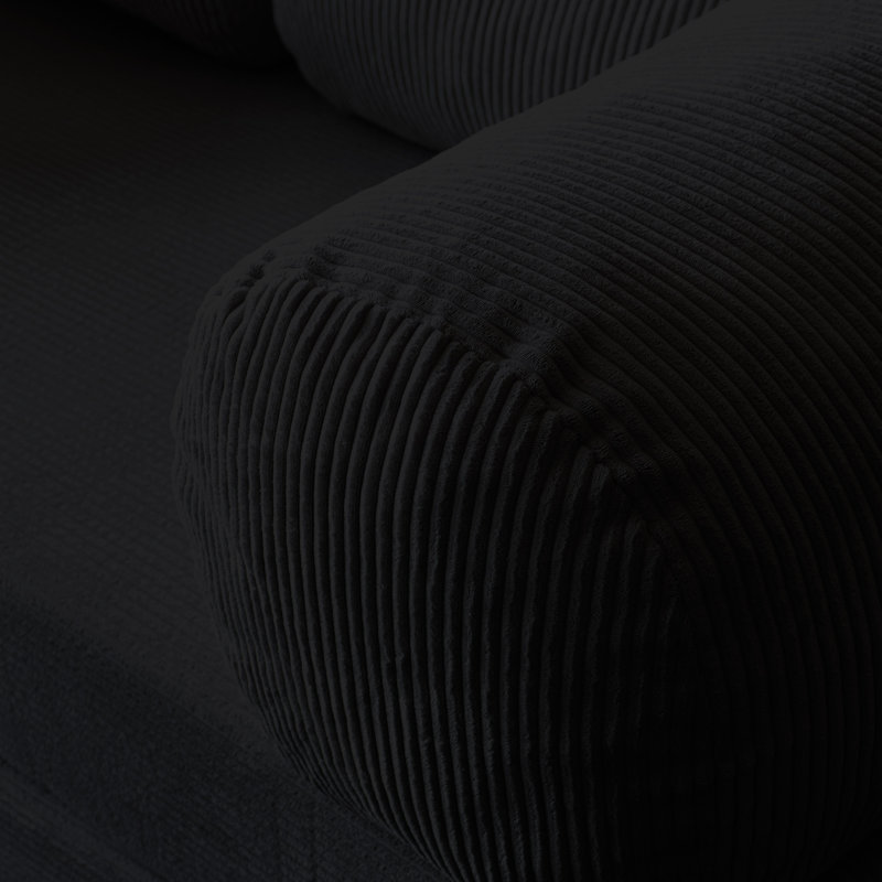 3 Seater Sofa, Black