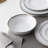 Noritake Silver Colonnade Soup Bowls, 7", 20 Oz.