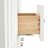 84.25'' Double Bathroom Vanity with Carrara Quartz Top-94668810
