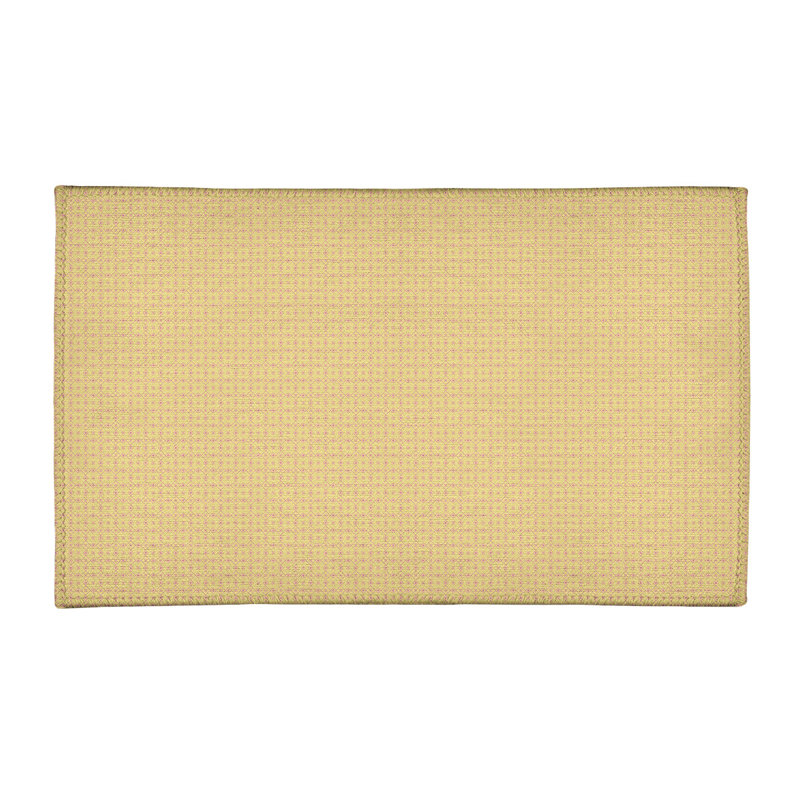 Tapis jaune napperon, Rectangle 2 pi x 3 pi