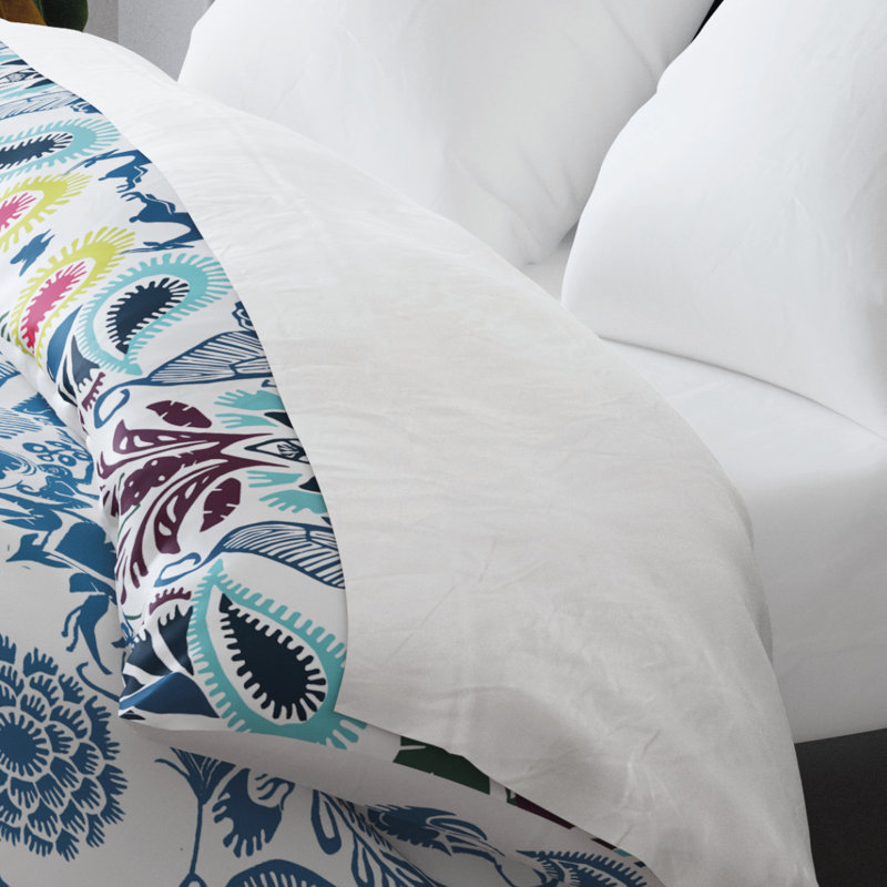 Flat Sheet Cotton Satin Uni White - 240 X 300 Cm