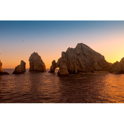 Sunset At Land's End by Ruth Peterkin - Wrapped Canvas Print