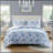 Floral Striped Duvet Cover Set Twin/Twin XL