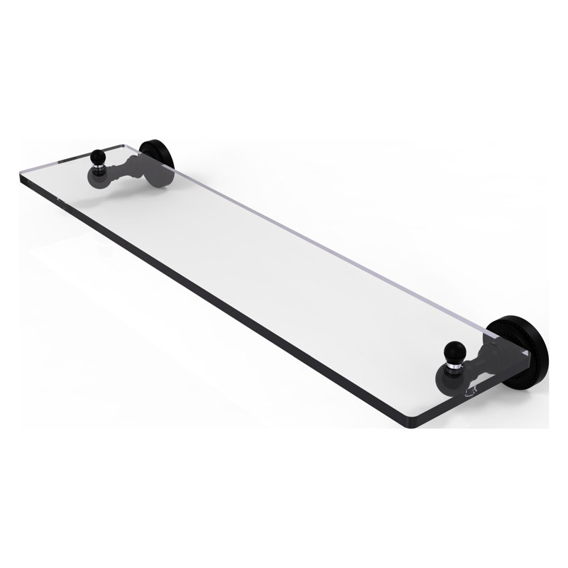 Marchmont Bracket Shelf, 22", Matte Black