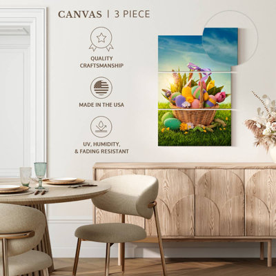 Panier Lelend d'œufs de Pâques