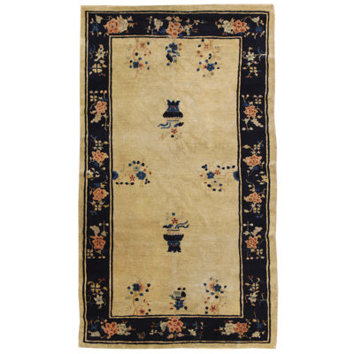 Peking One-of-a-Kind 4'1" X 6'8" Wool Area Rug in