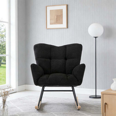 Chaise berçante Teddy