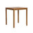 Outdoor Acacia Wood 4-Person Counter Height Table with 4 Stools Set