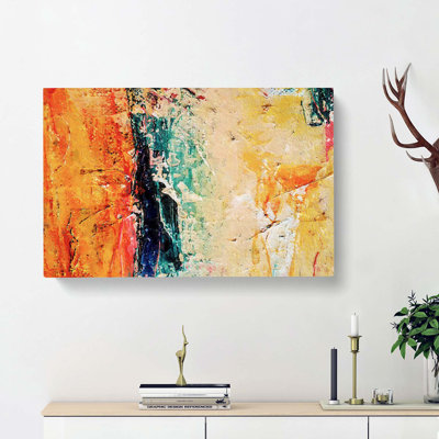 Abstract Art Painting Vol.237 - Wrapped Canvas Painting Print