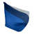 Bleu royal / bleu marine / argent sélectionné