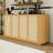 Sideboards with Rounded Corner, TV Stand with Multi-Functional Storage Cabinet-234891497