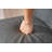 Upholstered Counter Stool With Metal Frame