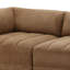 Magda 113" Wide Upholstered Sofa, Terracotta-21363464