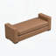 Banc en similicuir élégant et durable