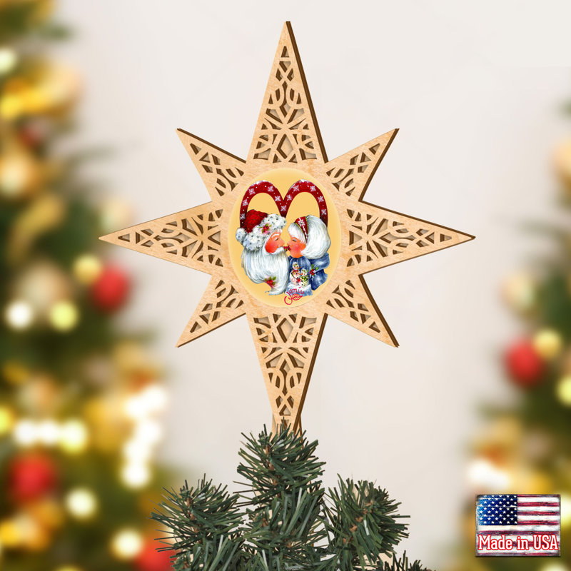 16.5'' Wood Shatterproof Tree Topper
