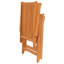 Chaise de jardin inclinable en teck Brault-2029827203