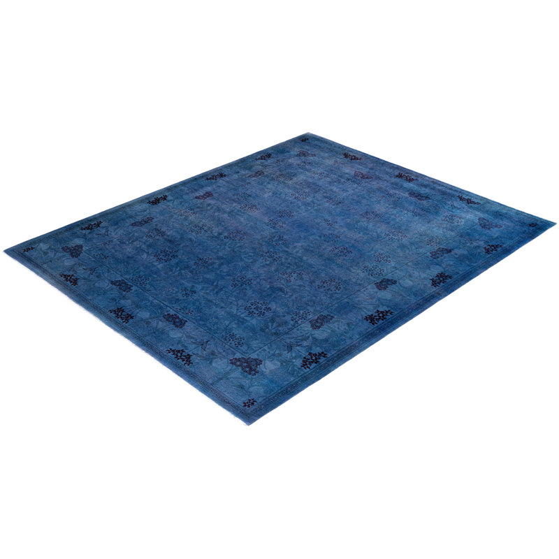 Overyed One-of-a-Kind Rectangle 8'1" X 10'1" Hand Knotted Area Rug