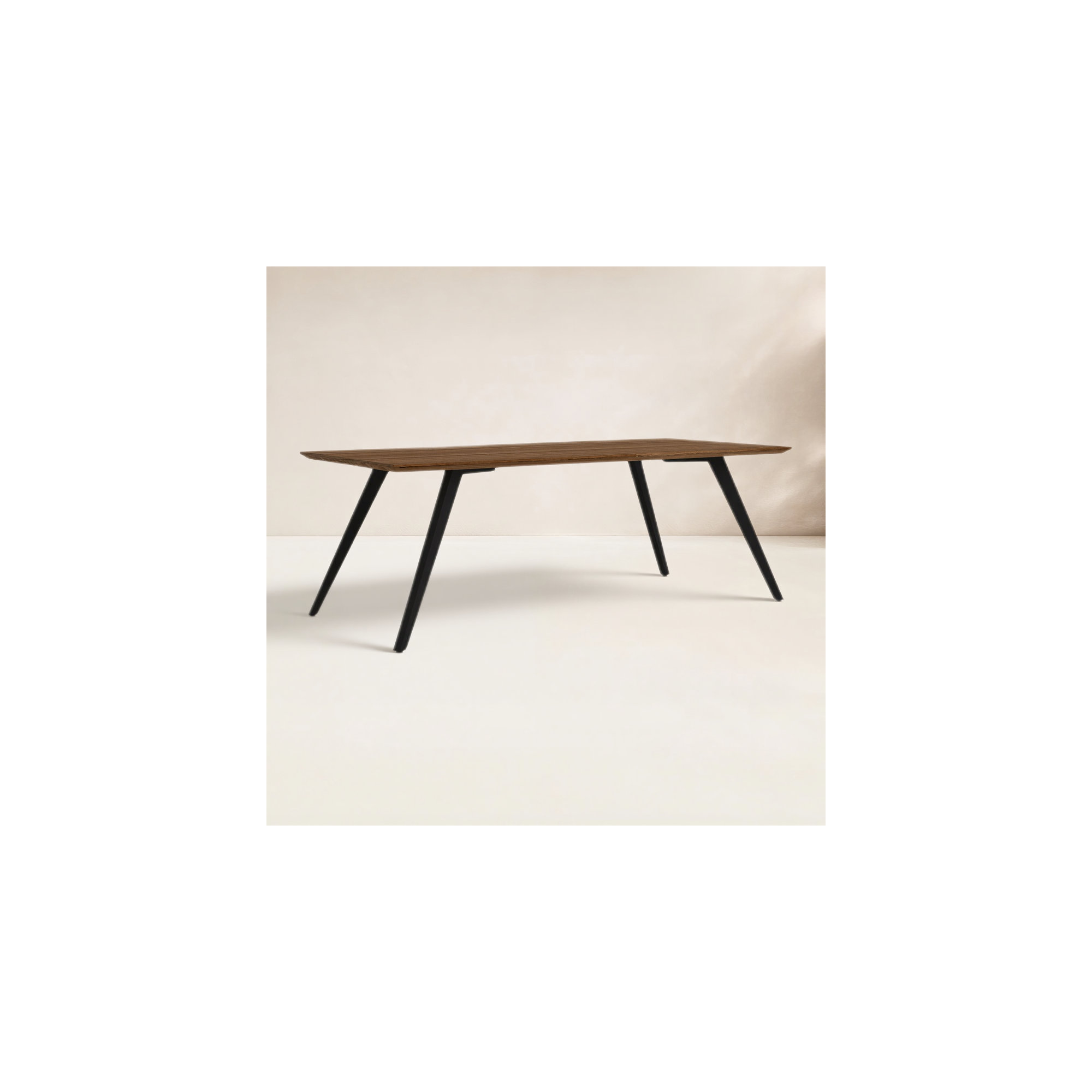 Kittinger 86'' Teak Outdoor Dining Table