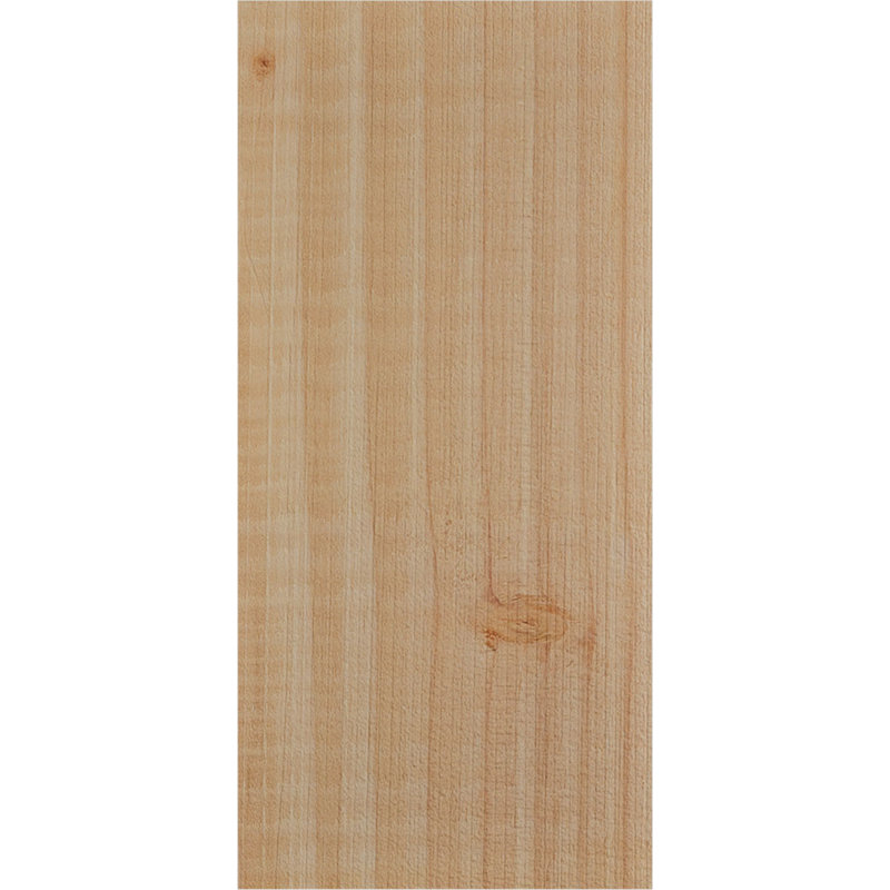 Queue de chevron lisse Ridgewood, Sapin de Douglas, H 8 po x l 3 1/2 po x L 18 po