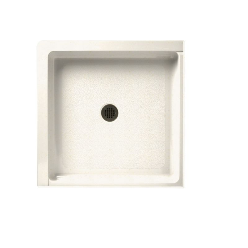 36'' W 36'' D Square Double Shower Base, Baby's Breath