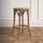 Fredericksburg Round Rattan Seat Counter Stool with Solid Wood Frame-213907399-213907393