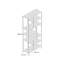 Hartland 188cm H Etagere Bookcase-36530726