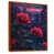 Toile avec cadre flottant brun