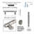  Retro Knurled Non-Slip Handle Multipack-107621300-111077223