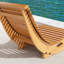Chaise berçante en bois, chaise berçante d'extérieur