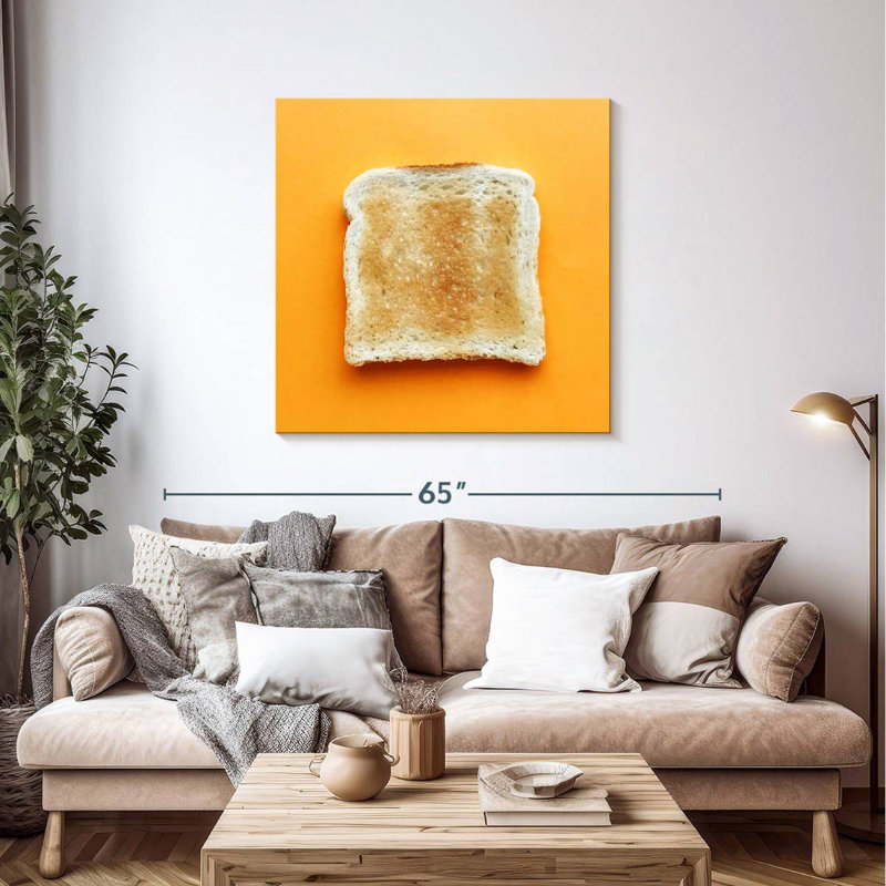 Pièce de pain grillé Yarlin, H 39 po x l 39 po