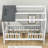 Molen Twin Size Wooden House Bed-461971554