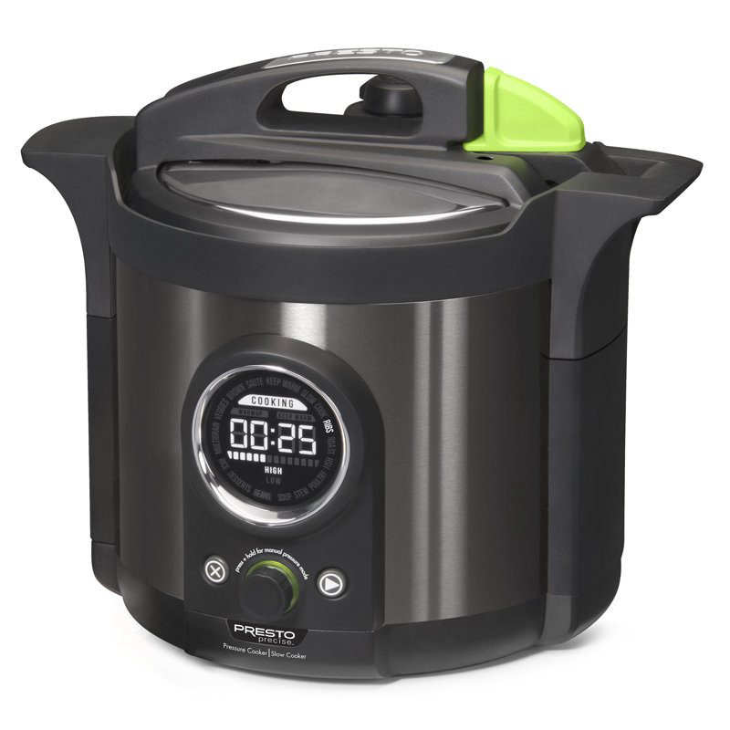Presto Precise® 6 Qt. Multi-Use Electric Pressure Cooker Plus - 02142