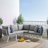 Modway Riverside 5 Piece Outdoor Patio Aluminum Sectional-848919795-848919792
