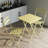 Ronreco Metal Bar Set with Stools