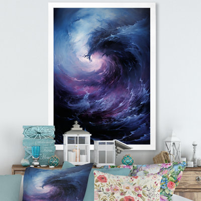 Ishaanvi - tempête tourbillonnante - impression