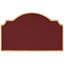Vanderbilt Standard Two Line Address Sign Plaque-199938145-201134305