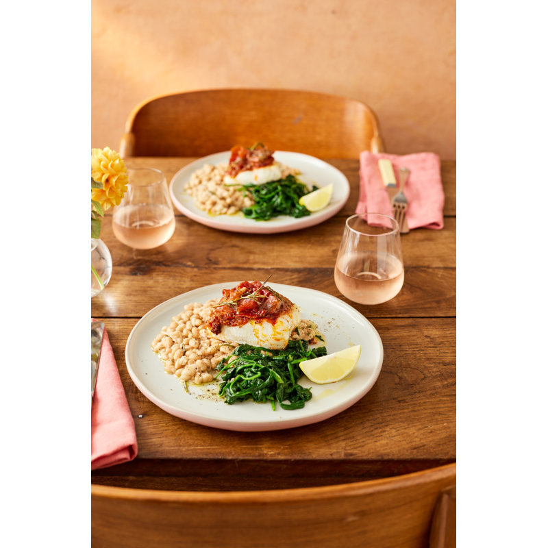 Jamie Oliver Big Love Perfect Plates, Stoneware, Set of 4, 27cm