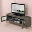 Meuble télé gris en bois flotté