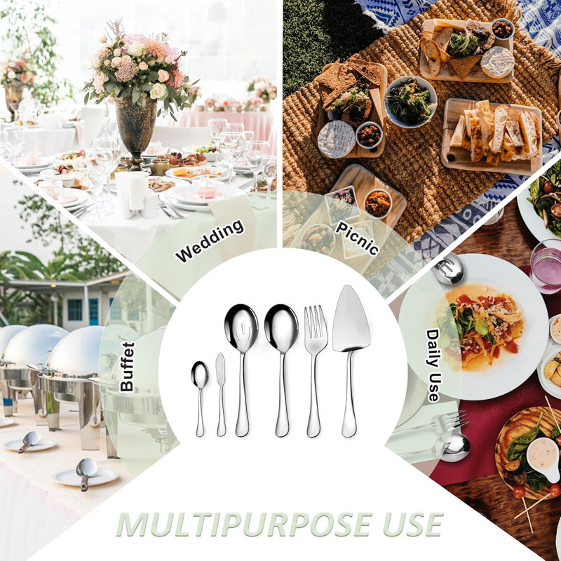 Six Piece Cutlery Set