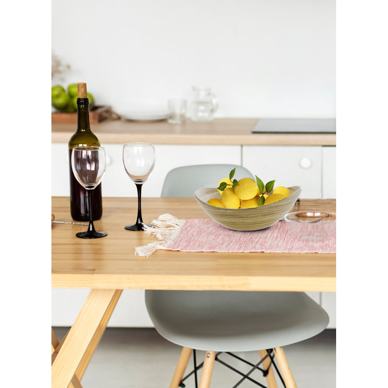 Ensemble de 8 citrons décoratifs à feuilles