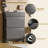 24 Pair Shoe Storage Cabinet with 2 Flip Drawers and Top Drawer-1798799351