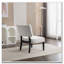 Fauteuil d'appoint capitonné avec sièges surdimensionnés Boucle