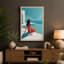 Poolside Summer Modern - Wrapped Canvas-2003028492-2003028488