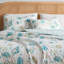 Westsands Blue/White Microfiber Reversible Quilt Set-1245781701