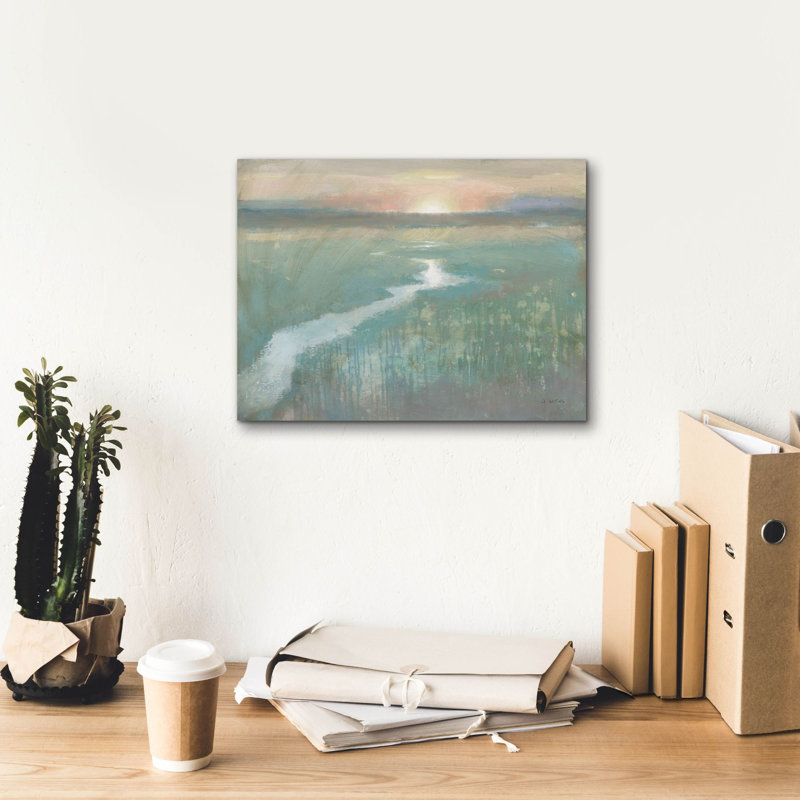 Toile épique Graffiti «Evening Stream» par James Wiens, 16 po x 12 po, H 12 po x l 16 po