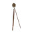 Staley 71'' Mahogany Tripod Floor Lamp
