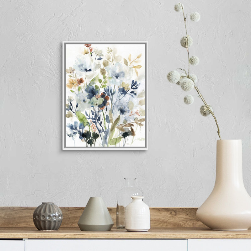 Holland Holland Mix I - reproduction d'art sur toile, H 15,7 po x l 12,7 po x P 1,75 po, Cadre flottant blanc