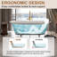 Baignoire de trempage autoportante 67 po. X 34 po. Hudson